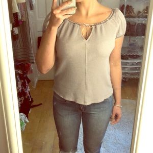 Anthropologie peasant shirt